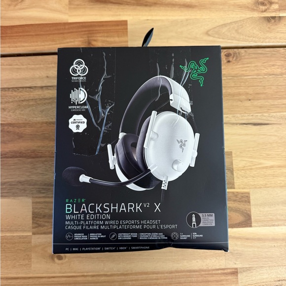Razer blackshark v2 x wired gaming headset - Picture 1 of 6